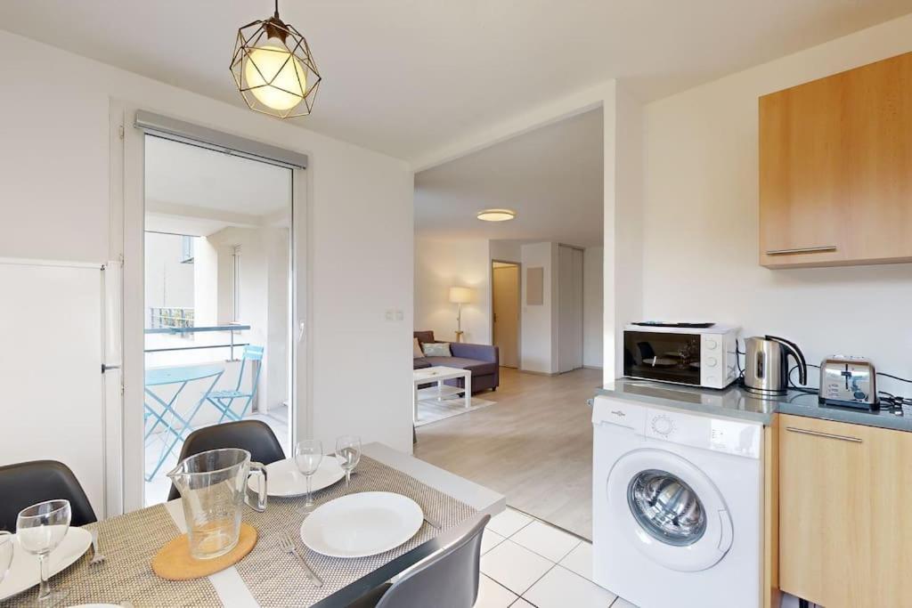 My Cozy Flat - Cote Jardin - Parking - Terrasse Appartement *